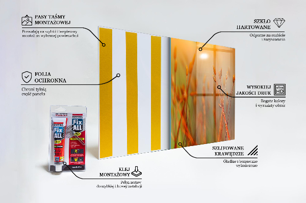 Foto achterwand keuken Graanveld bij zonsondergang
