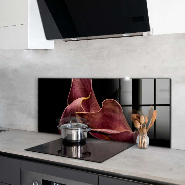 Achterwand keuken Elegant, delicaat blad