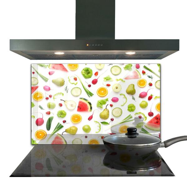 Foto achterwand keuken Gezonde fruitsamenstelling