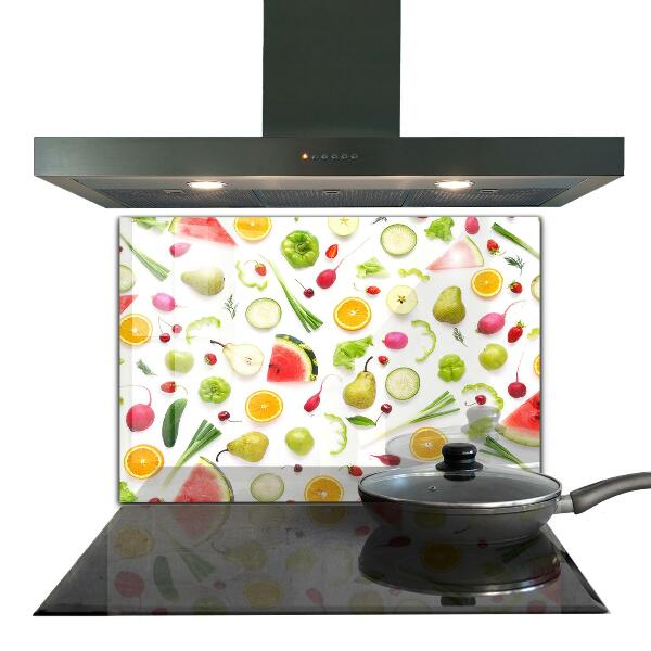 Foto achterwand keuken Gezonde fruitsamenstelling