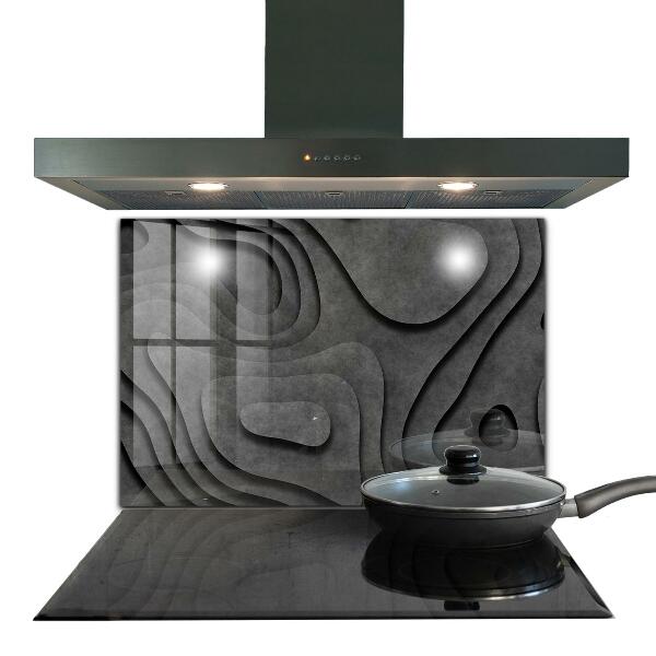 Achterwand keuken Abstracte grijze textuur