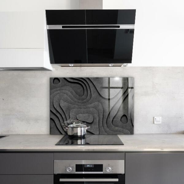 Achterwand keuken Abstracte grijze textuur