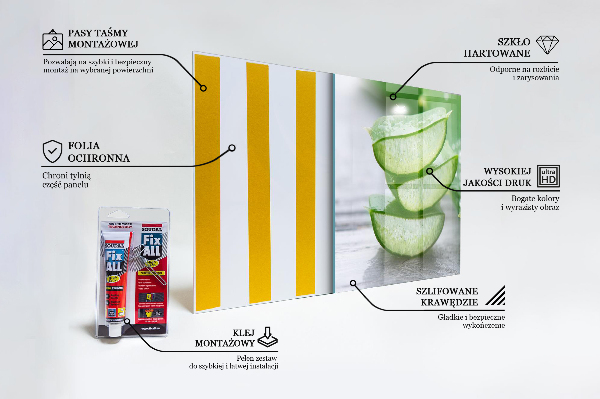 Foto achterwand keuken Aloë vera-plant