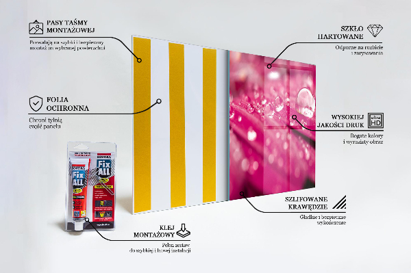 Achterwand keuken Roze plantenbloem