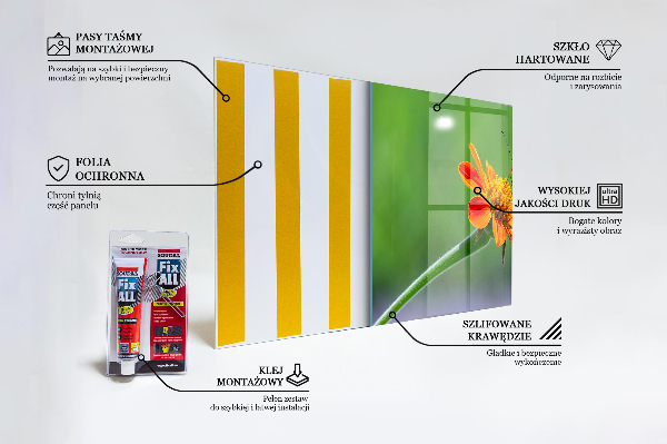 Foto achterwand keuken Vlinder op een zomerbloem