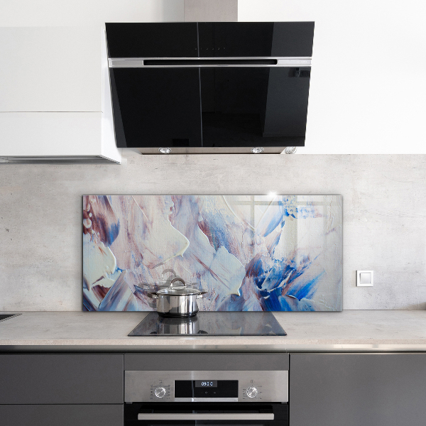 Spatplaat keuken Abstracte verftextuur