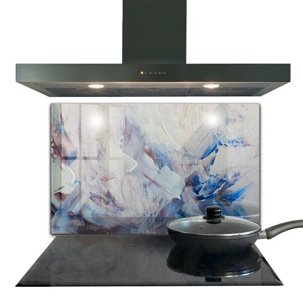 Spatplaat keuken Abstracte verftextuur