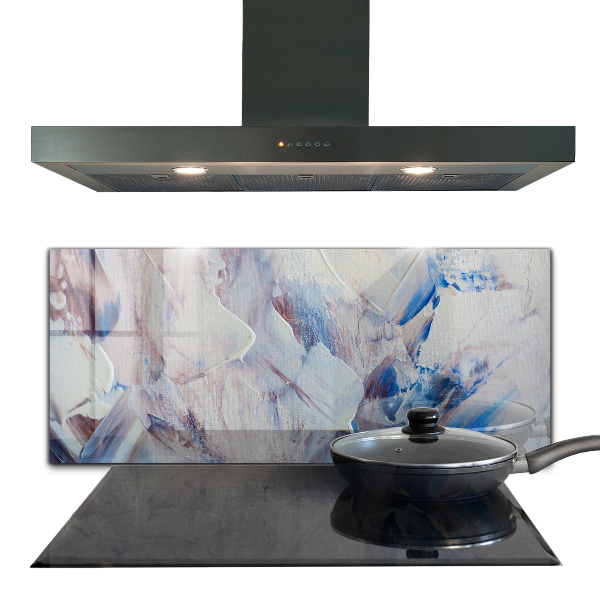 Spatplaat keuken Abstracte verftextuur