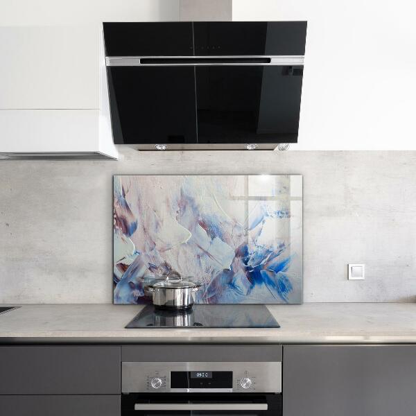 Spatplaat keuken Abstracte verftextuur