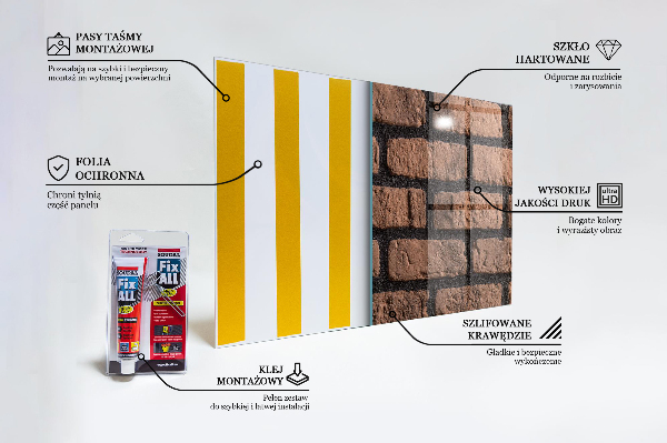 Foto achterwand keuken Natuurstenen muur