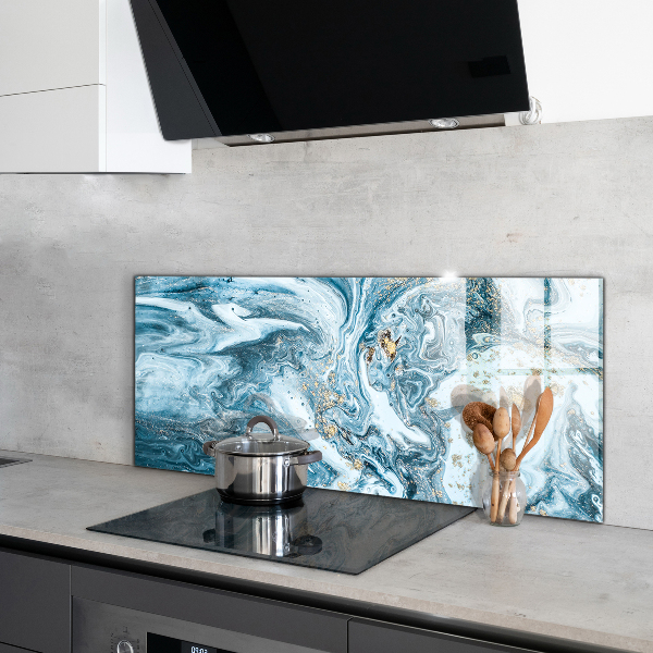 Spatscherm keuken glas Marmer Agaat Abstract