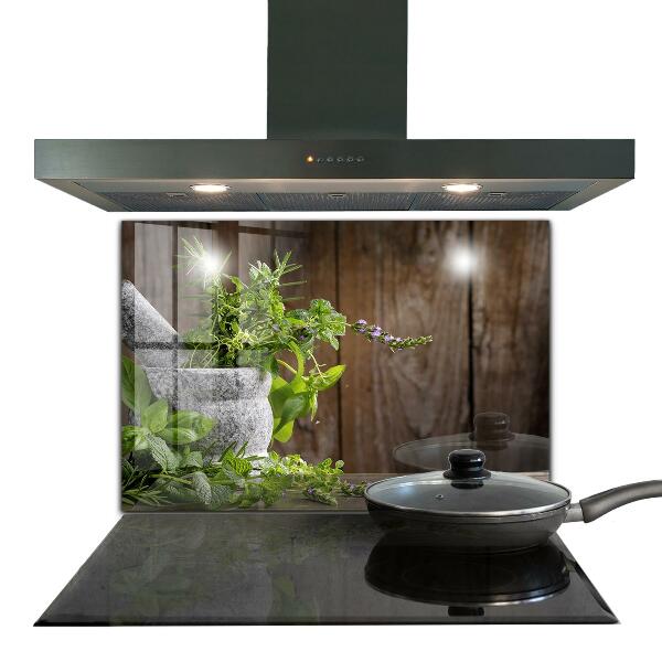 Spatplaat keuken Stenen specerijenvijzel