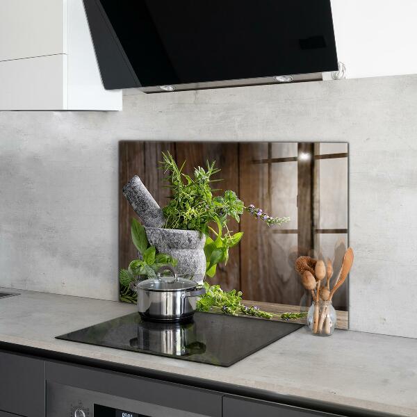 Spatplaat keuken Stenen specerijenvijzel