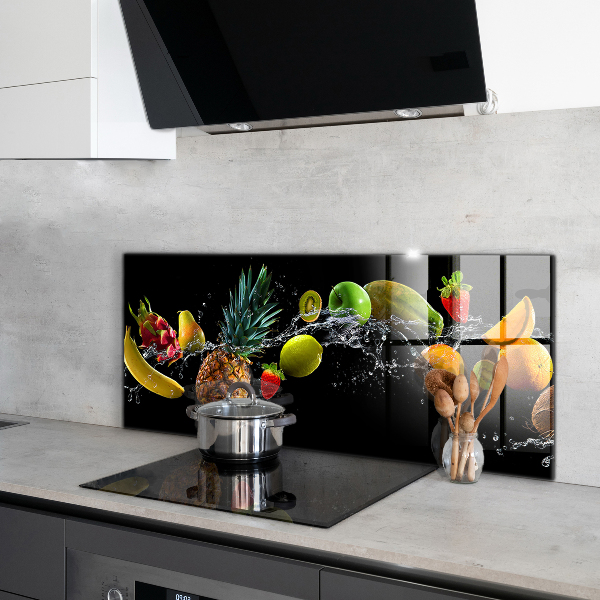 Keuken achterwand glas Sappige fruitcompositie