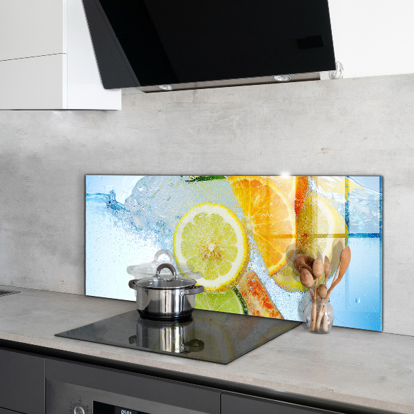 Spatplaat keuken Sappige citrusverfrissing