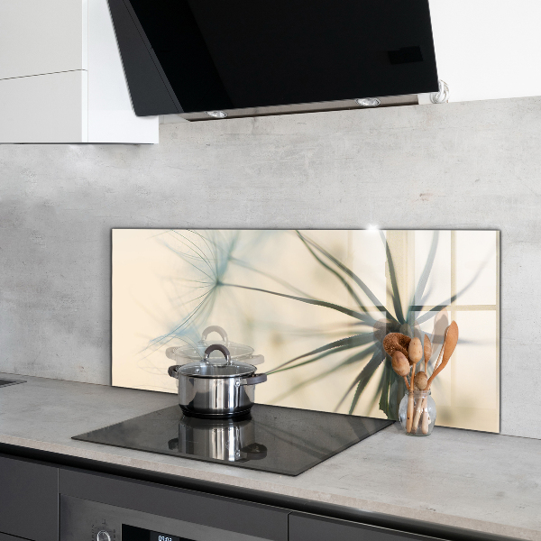 Spatplaat keuken Prachtige, delicate paardenbloem