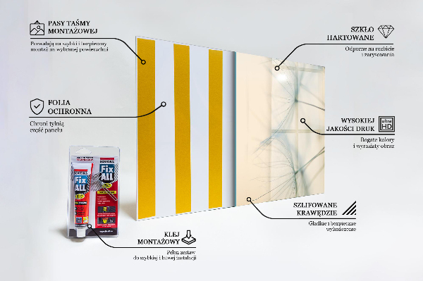 Spatplaat keuken Prachtige, delicate paardenbloem