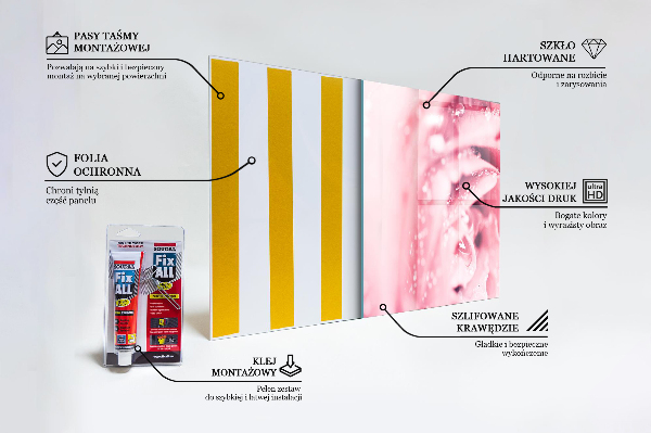 Achterwand keuken Roze delicate bloem