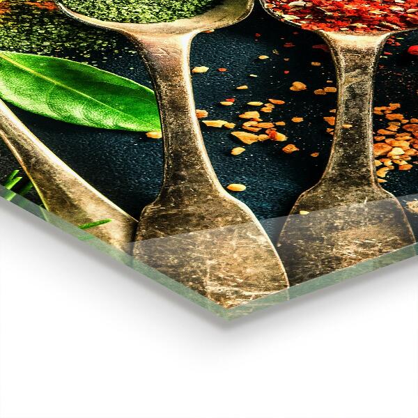 Spatplaat keuken Oosterse specerijenkeuken