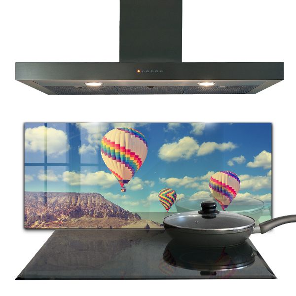 Keuken achterwand glas Cappadocië Ballonnen Turkije