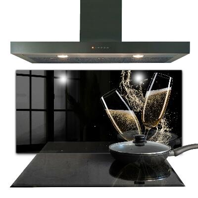 Achterwand keuken Champagneavondtoast