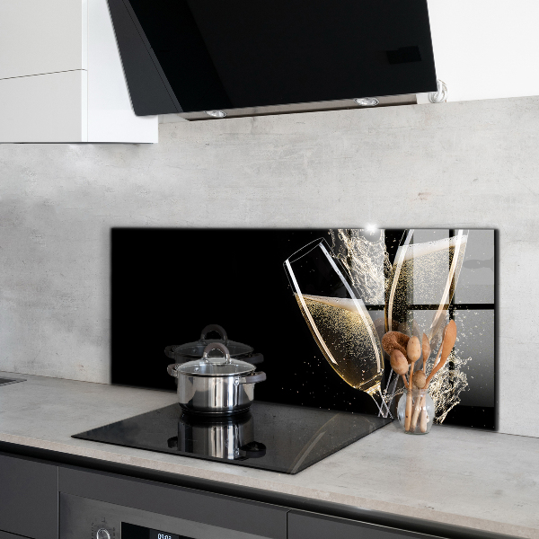 Achterwand keuken Champagneavondtoast