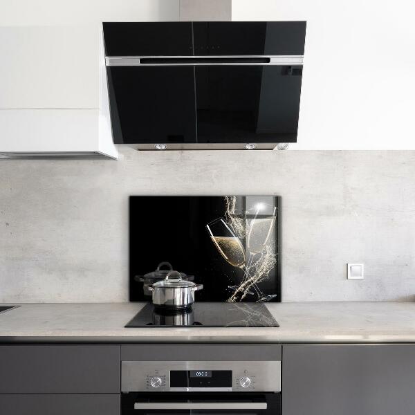 Achterwand keuken Champagneavondtoast