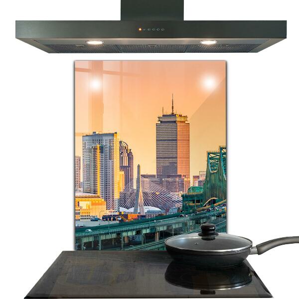 Foto achterwand keuken Boston, Massachusetts