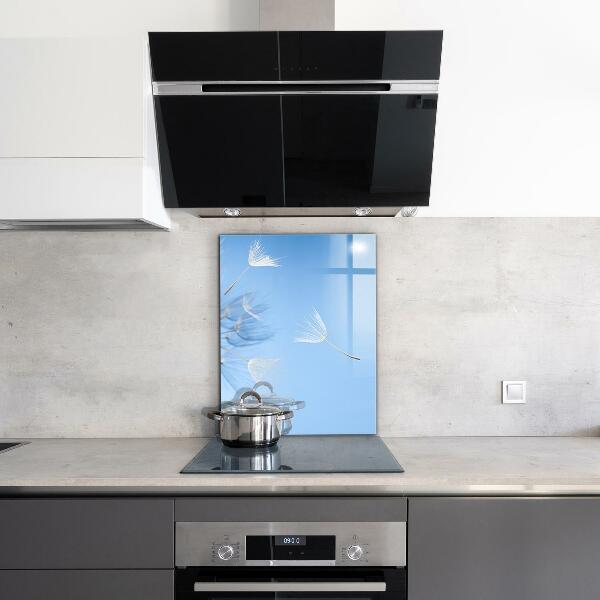 Foto achterwand keuken Tere paardenbloemen