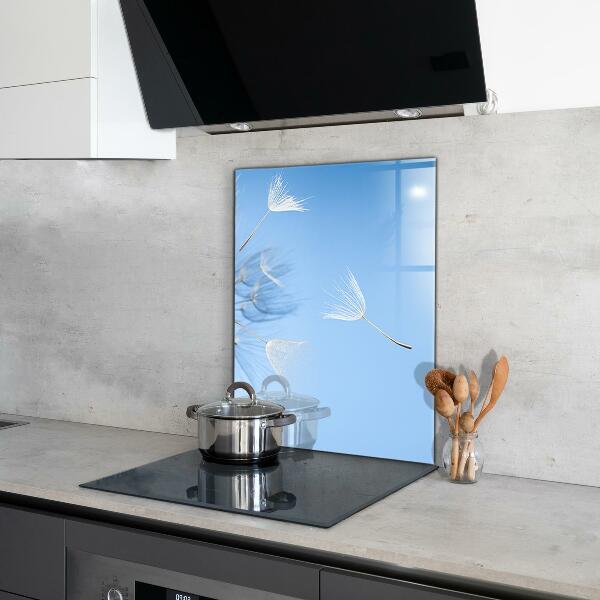 Foto achterwand keuken Tere paardenbloemen