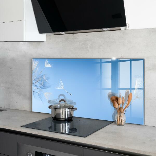 Foto achterwand keuken Tere paardenbloemen