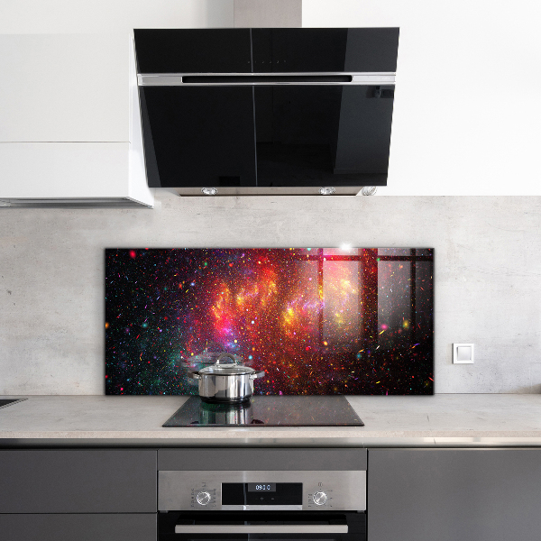 Foto achterwand keuken Galaxy Chaos Fantasy