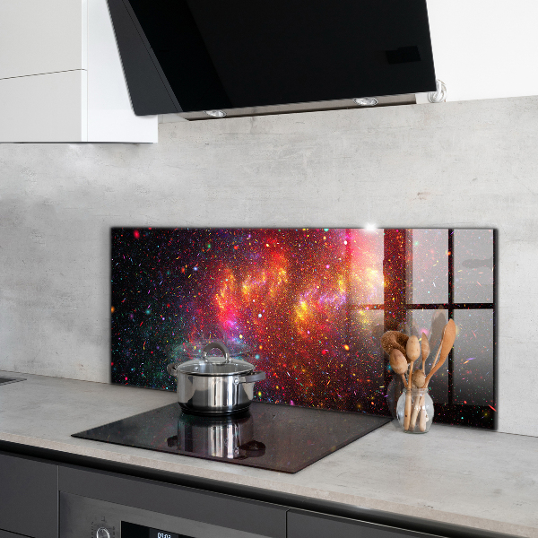 Foto achterwand keuken Galaxy Chaos Fantasy