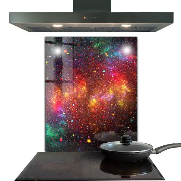 Foto achterwand keuken Galaxy Chaos Fantasy