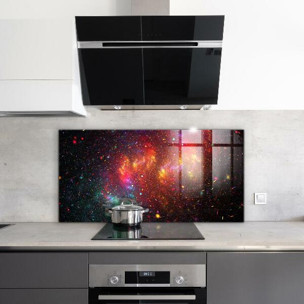 Foto achterwand keuken Galaxy Chaos Fantasy
