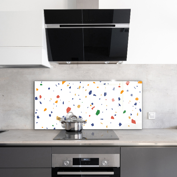 Foto achterwand keuken Terrazzo Terrazzo kiezels