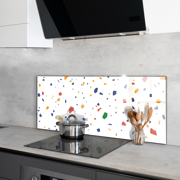 Foto achterwand keuken Terrazzo Terrazzo kiezels