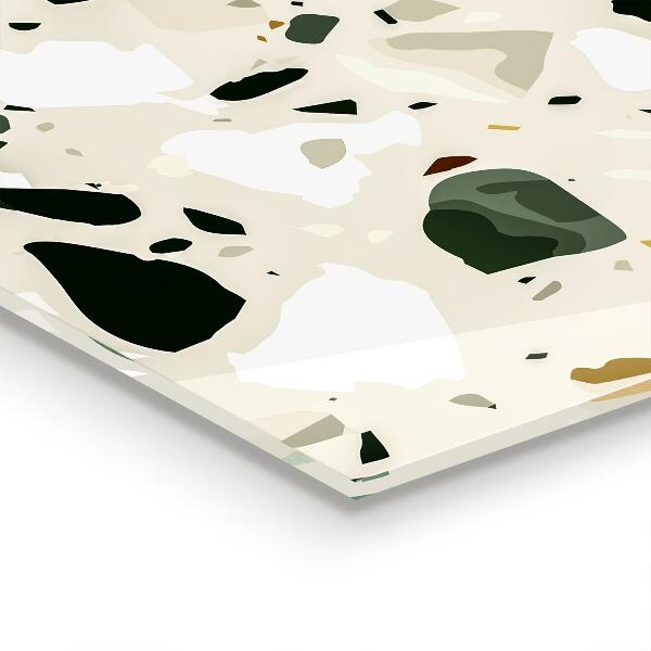 Achterwand keuken Terrazzo natuursteen