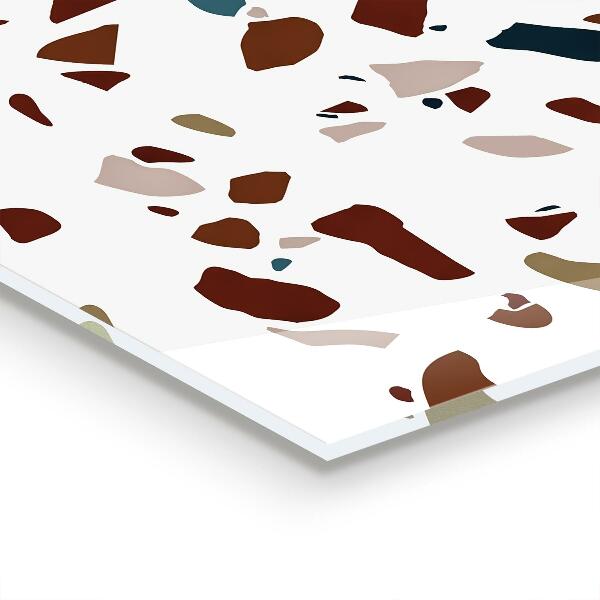 Foto achterwand keuken Terrazzosteen