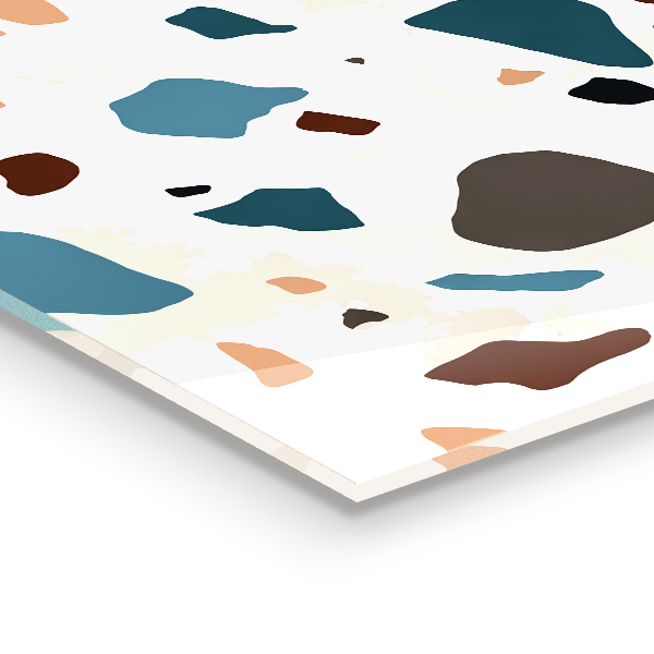 Keuken achterwand glas Terrazzo Terrazzosteen