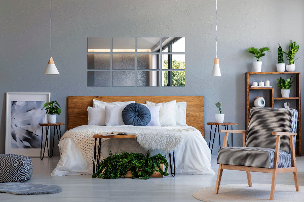 Plakspiegel tegels 6 st 30x16 cm