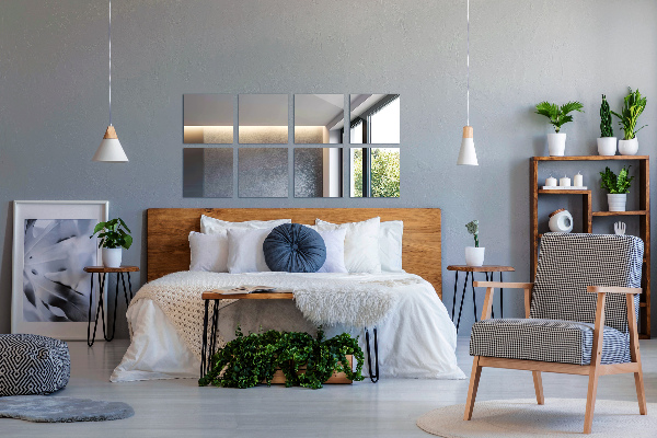 Tegelspiegel 6 st 30x30 cm