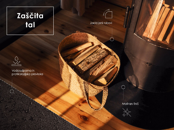 Plaat onder houtkachel uit zwart staal 100x100 cm