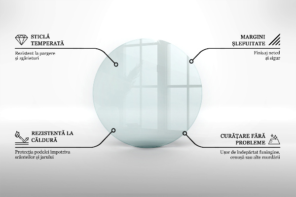 Vloerplaat voor kachel fi70 cm
