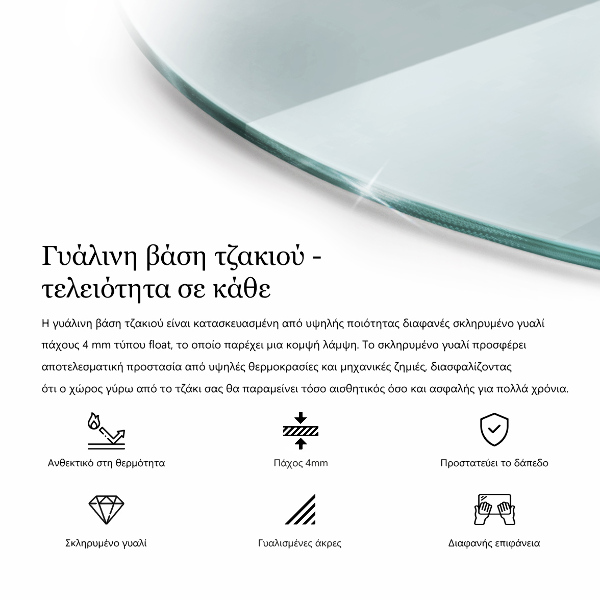 Vloerplaat voor kachel fi90 cm