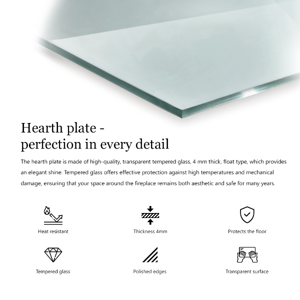 Onderplaat kachel 100x50 cm