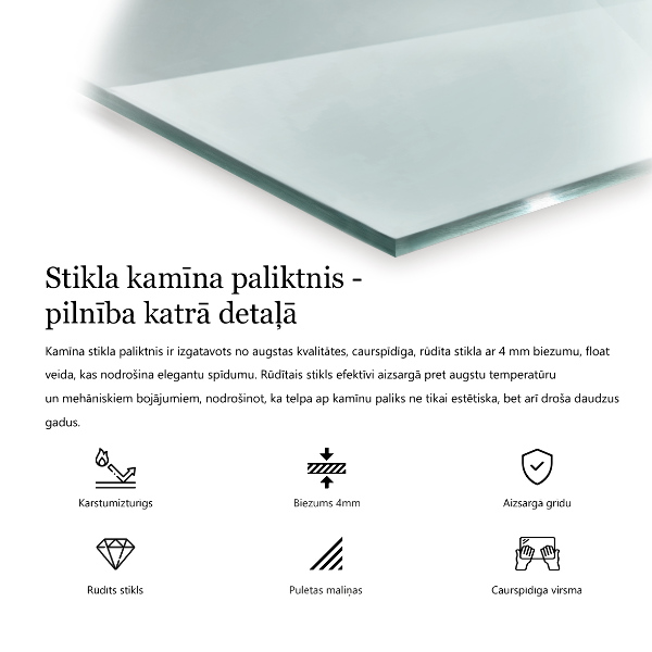 Vloerplaat voor houtkachel 140x70 cm