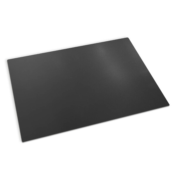 Vloerplaat voor houtkachel van zwart staal 100x70 cm