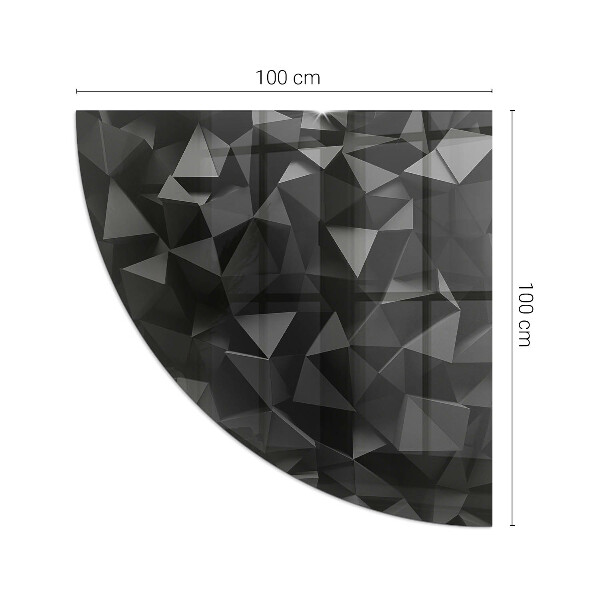 Vloerplaat openhaard Driedimensionale geometrie