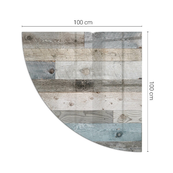 Vloerplaat openhaard Planken in verschillende tinten